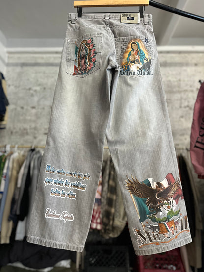 Y2k South Pole baggy Raza Pants